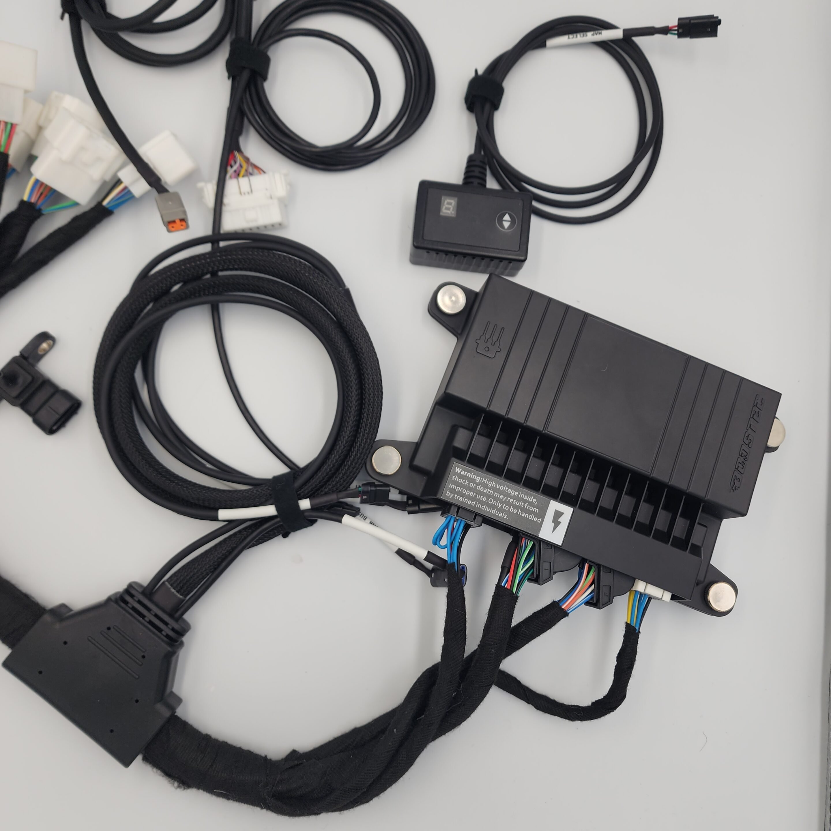 Boostec TCU unit with wiring and connectors. - Triton ECU