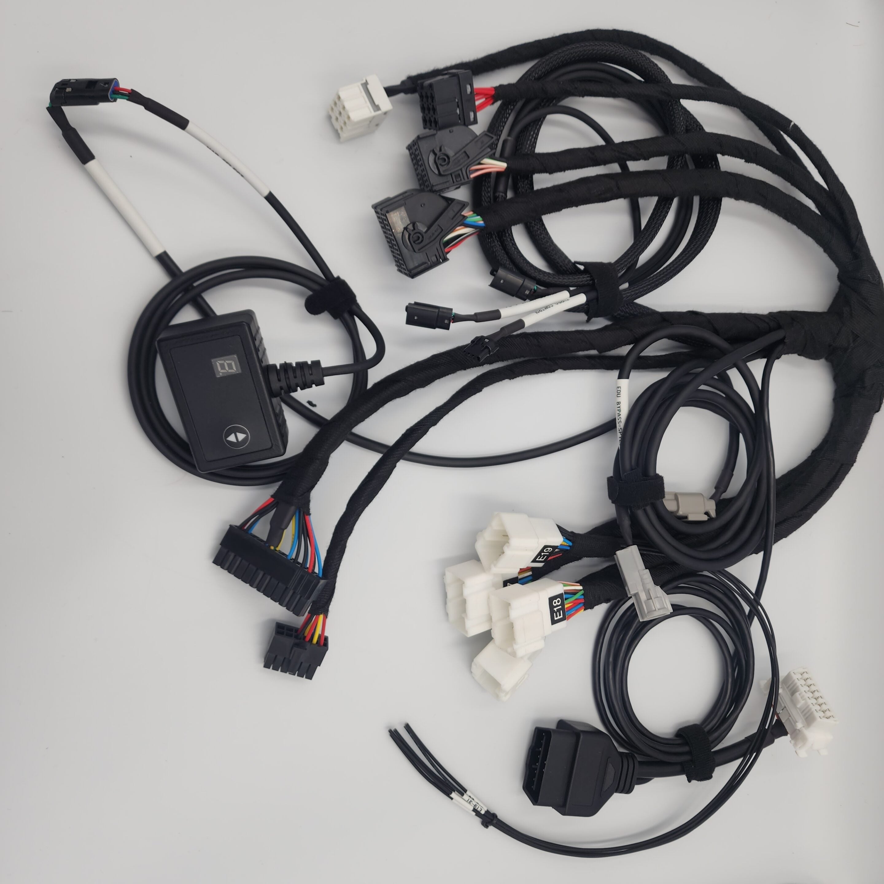 20240529_113237 Wiring harness set with connectors and module.