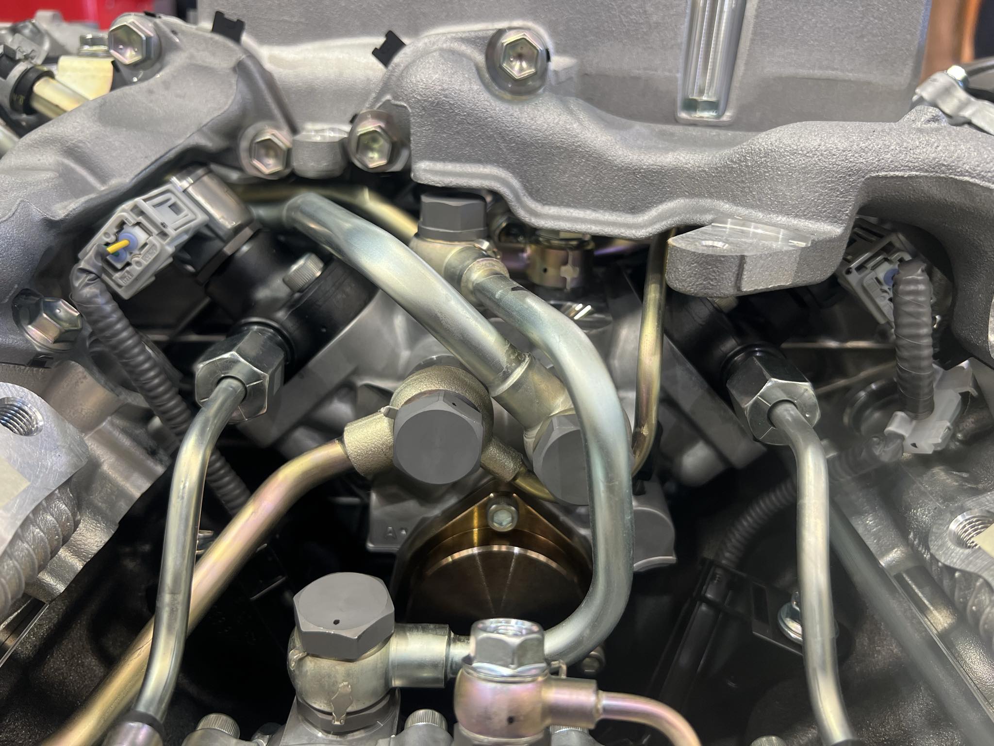 engine components and tubing.