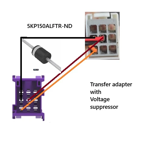 Stray voltage suppressor diagram