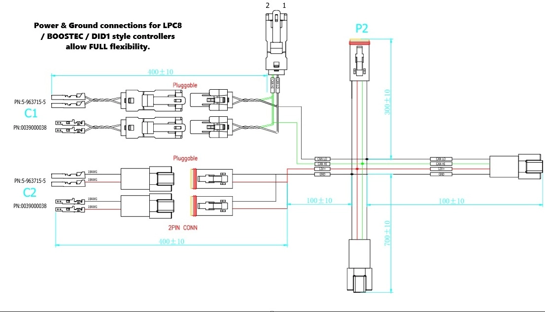 DID1BOOSTEC distribution harness